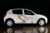 аэрография на Renault Sandero