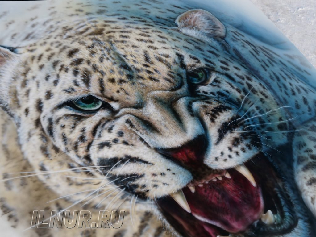 аэрография на капоте авто в Москве